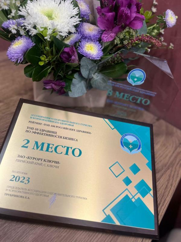 "ТОП-100 РОССИЙСКИХ ЗДРАВНИЦ" - 2023